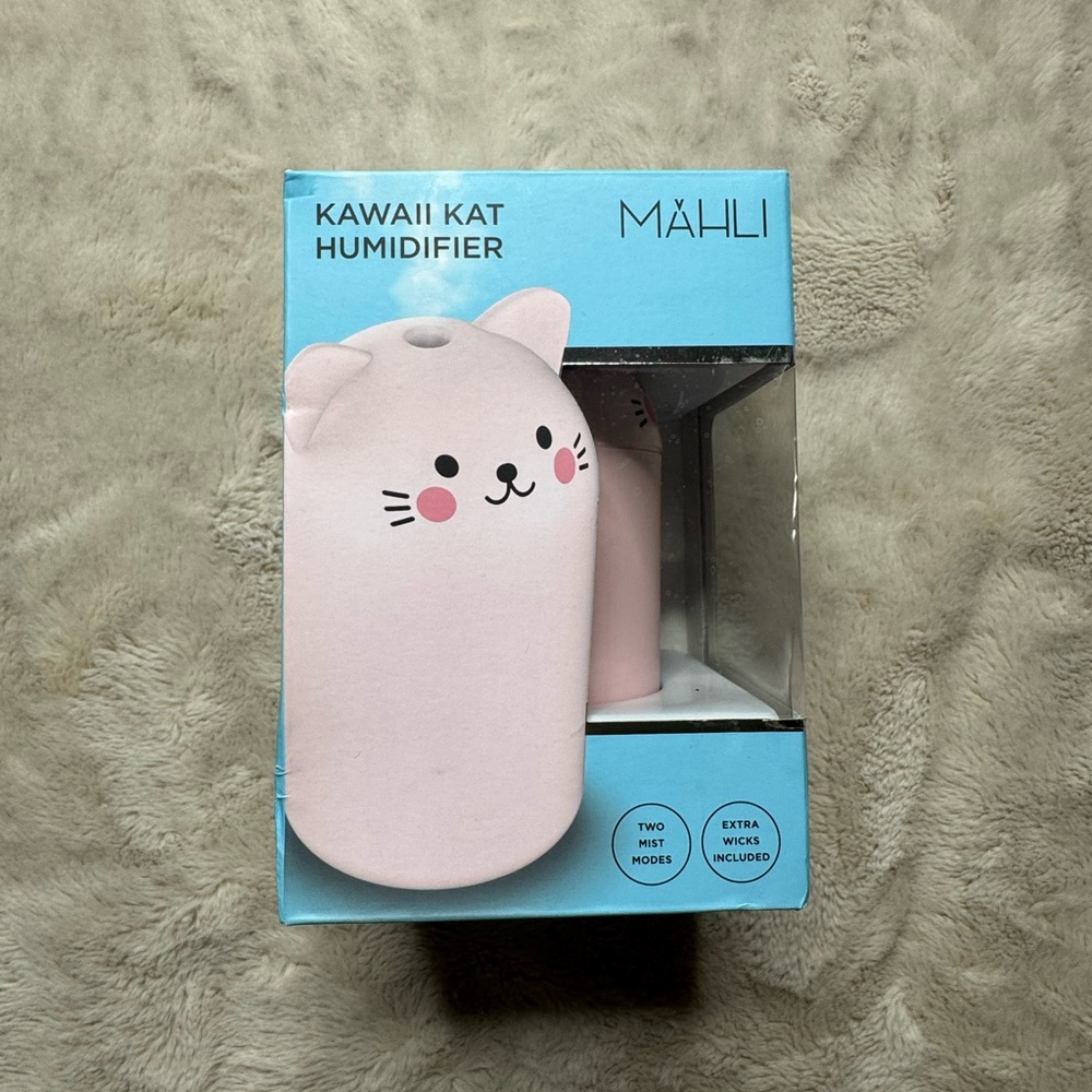 2 for $15// Pink Kawaii Kat Humidifier